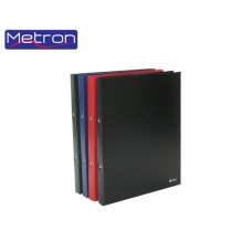 METRON ΝΤΟΣΙΕ ΠΛΑΣΤΙΚΟ Α4 2 ΚΡΙΚΟΙ 2cm ΜΑΤ ΑΣΣΟΡΤΙ 6T